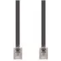 Telefono laidas e+p T 11 3 m permatomas juodas