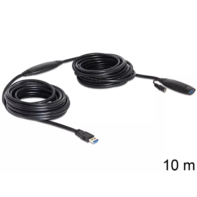 USB laidas DeLOCK USB 3.0 A (vyras) – USB 3.0 A (moteris) 10 m