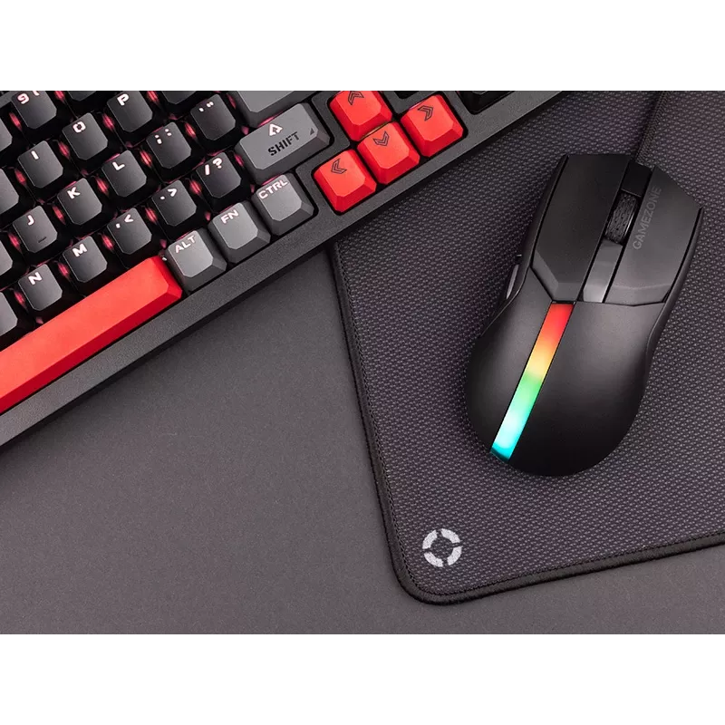 Pelė TRACER 47416 Gamezone Cool Black RGB USB