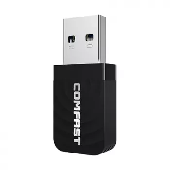 WiFi USB adapteris Comfast CF-812AC — dviejų juostų 2,4 GHz / 5 GHz, iki 1300 Mbps