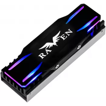 M.2 SSD aušinimo rinkinys SILVERSTONE SST-TP03-ARGB su ARGB palaikymu
