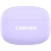 Ausinės Canyon TWS-9 CNS-TWS9P – Tikros belaidės – Bluetooth 5.4 – Į ausis – 6h + 30h veikimo laikas – USB-C įkrovimo dėklas – Liečiamas valdymas – alyvinė