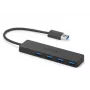 USB šakotuvas Anker Innovations A7516016 USB 3.2 Gen 1 Type-A 5000 Mbit/s juodas