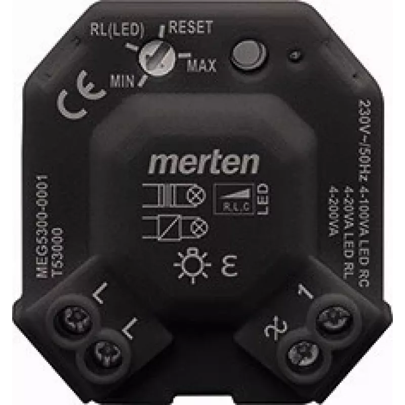 Merten MEG5300-0001 Tinklo įrenginys Juodas