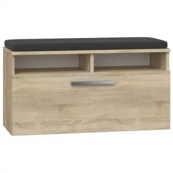 Uždaras batų organizatorius Top e Shop RIVA SZAFKA SONOMA ąžuolo spalvos, 850×460 mm, 16 mm medžio drožlių plokštė