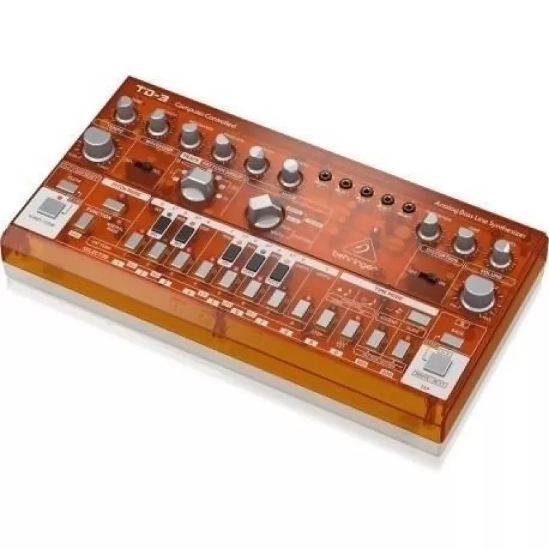 Analoginis sintezatorius Behringer TD-3-SB Raudonas 9V DC