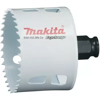 Makita EZYCHANGE pjūklas skylėms – medžiui ir metalui