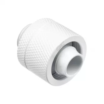 Fittingas Alphacool 17627 Žalvarinis Baltas 27mm Aukštis 2,2cm Skersmuo