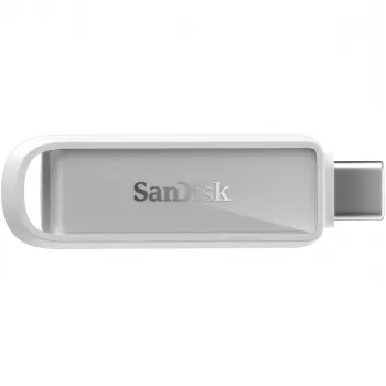 „SanDisk“ telefono atmintinė, 1 TB, USB Type-C, 3.2 Gen 1 (3.1 Gen 1), 150 MB/s, be dangtelio, balta