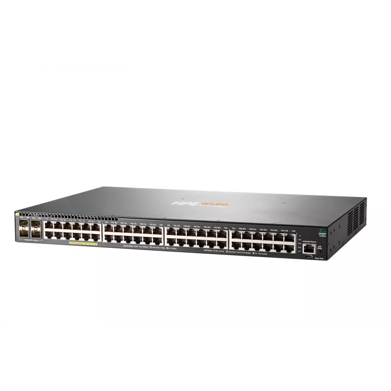 HPE Aruba Networking 2930F 48G PoE+ 4SFP+ valdomas jungiklis