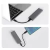 Išorinis M.2 NVMe SSD dėklas QOLTEC 52630 — USB 3.1 Gen2 10Gb/s, skirtas M.2 NVMe diskams