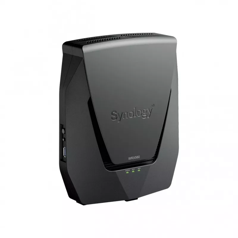 Maršrutizatorius Synology WRX560 dviejų juostų 2,4 GHz 5 GHz Wi-Fi 6
