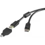 DisplayPort į Mini DisplayPort laidas Renkforce 3 m – 1x DisplayPort kištukas į 1x Mini-DisplayPort kištukas