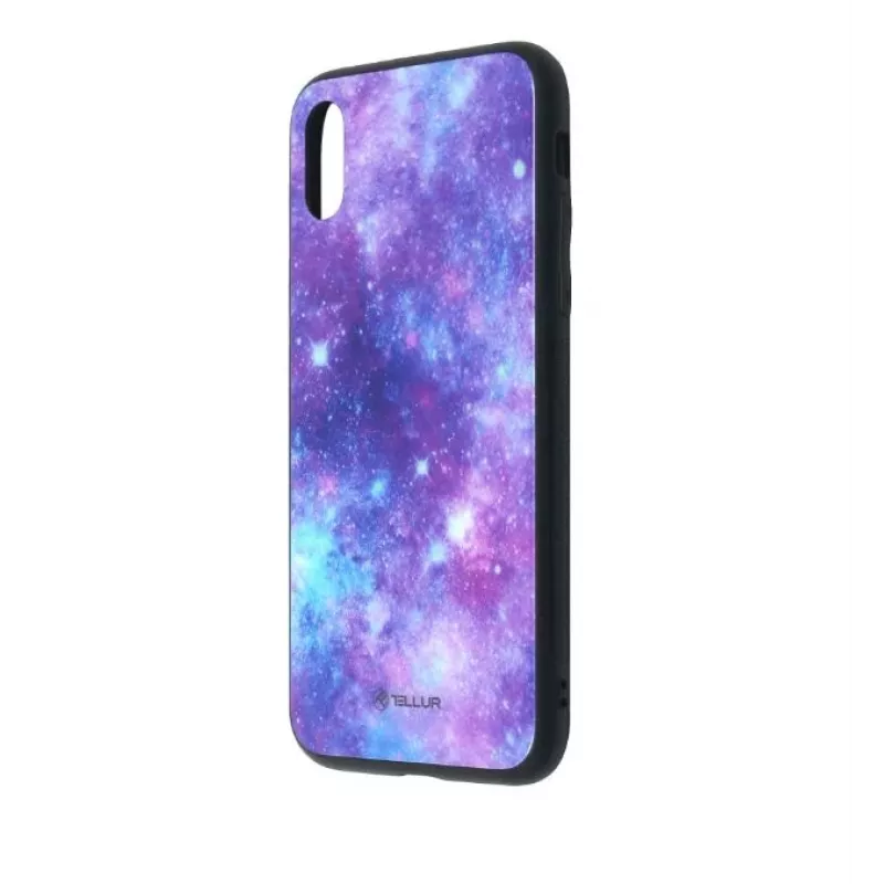 Grūdinto stiklo apsauga Tellur Cover Glass su visatos piešiniu, skirta iPhone XS Max