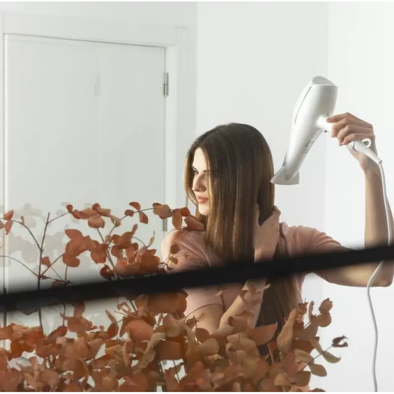 Cecotec plaukų džiovintuvas IoniCare 5300 Maxi Aura | 2200 W | 3 temperatūros nustatymai | Joninė funkcija | Difuzorius | Baltas