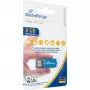 USB Nano 8 GB, USB-Stick blau, USB-A 2.0, mit Büroklammer-Funktion