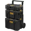 Įrankių dėžė DeWalt DWST83402-1, juoda/geltona, 554×500×1150 mm