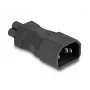 DeLOCK adapteris maitinimui IEC 60320 C14 į C5 kištuką 2,5 A tiesus juodas