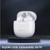 USAMS Słuchawki Bluetooth 5.0 TWS IAseries bezprzewodowe czarny/black BHUIA01 (US-IA04)