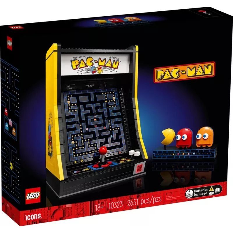 Lego Icons 10323 PAC-MAN Žaidimų Automatas