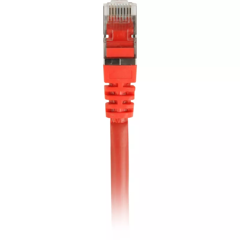 Tinklo laidas Sharkoon Patch SFTP RJ-45 Cat.7a 1m Raudonas