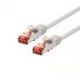 Tinklo kabelis LOGON TCF66F015I RJ-45 Cat6a 1,5 m dramblio kaulo spalvos