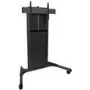 Chief Fusion Ultrawide X-Large reguliuojamo aukščio mobilus televizoriaus stovas – dideliems ekranams 55–100 colių (140–254 cm) – juodas