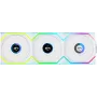 Lian Li UNI FAN SL Wireless LCD ARGB 120mm Baltas 3 vnt. rinkinys