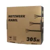Tinklo kabelis LogiLink CPV0015 RJ45 Cat5e 305 m smėlio spalvos
