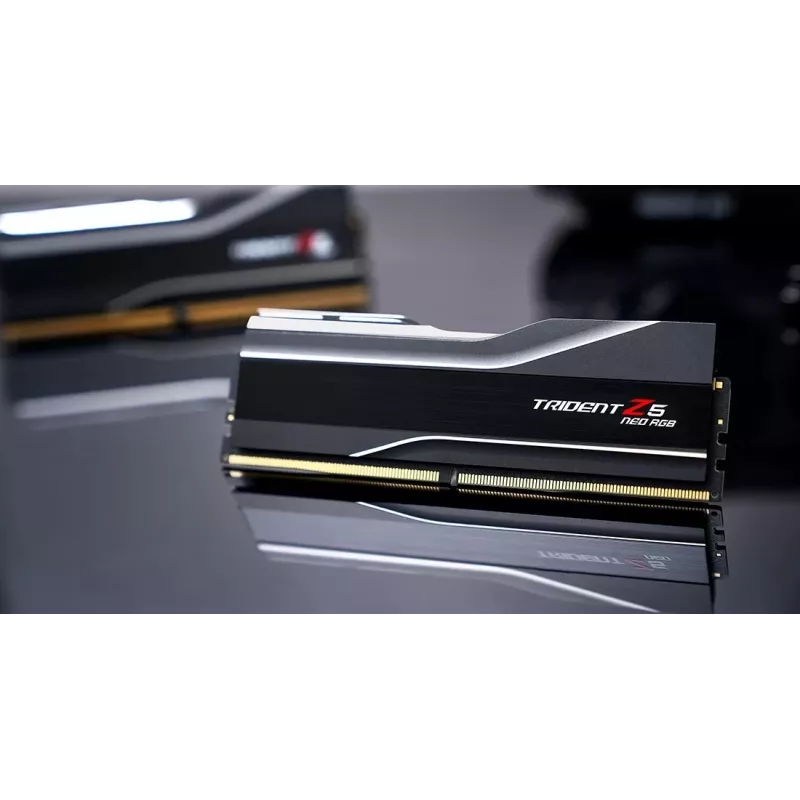 G.Skill Trident Z5 Neo RGB F5-6000J3444F64GX1-TZ5NR atminties modulis 64 GB 1 x 64 GB DDR5 6000 MT/s 288 kontaktų DIMM