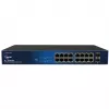 ALLNET 18-portų Gigabit PoE jungiklis ALL-SG8018P — 16 PoE prievadų + 2 uplink, Gigabit Ethernet