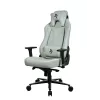 Žaidimų kėdė Arozzi Vernazza SoftFabric Pearl Green – ergonominė sėdynė iš minkšto audinio
