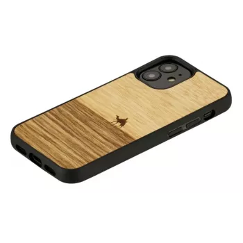 Apsauginis dėklas Man and Wood iPhone 12 mini — Terra Black