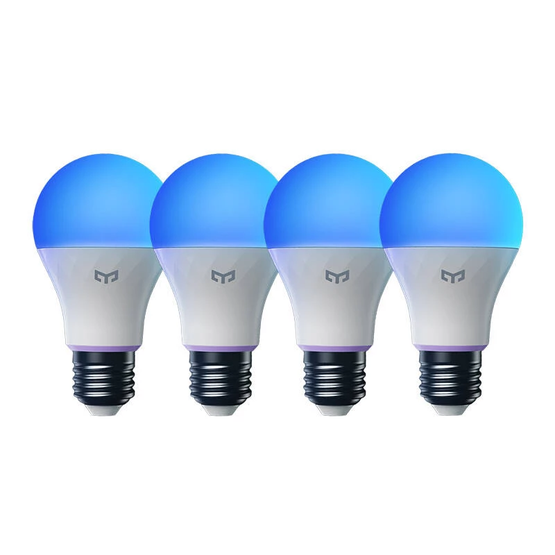 YEELIGHT W4 protinga lemputė Wi-Fi/Bluetooth E27 spalvota (YLQPD-0011) 4 vnt.