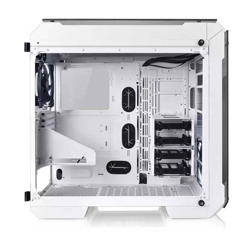 Case View 71 Riing Grūdintas Stiklas E-ATX Pilnas Bokštas - Snow Edition