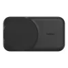 Belkin UltraCharge 25 W Qi2 2 viename sulankstoma belaidė krovimo stotelė, juoda (WIZ038KQBK)