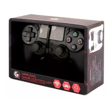 Belaidis žaidimų pultas GEMBIRD JPD-PS4BT-01-BK, skirtas PS4 ir PC