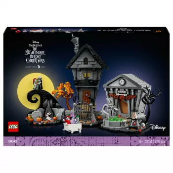 LEGO Ideas - Timo Burtono Disnėjaus filmas Kalėdų košmaras prieš Kalėdas (21351)