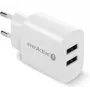 Įkroviklis 2x USB 2,4A 12W baltas