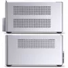 Kompiuterio korpusas Jonsbo NV10 Mini ITX – sidabrinis