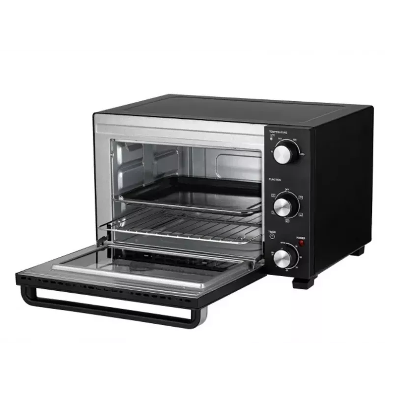 Elektrinė stalviršinė orkaitė MPM MPE-16/T — 35 L, 1500 W, konvekcija, laikmatis, stiklinės durelės