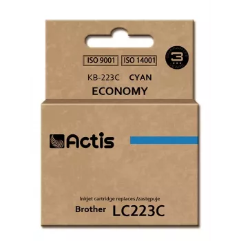 Actis KB-223C rašalas (pakaitalas Brother LC223C; standartinis; 10 ml; žydra)