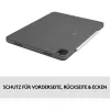 Dėklas su klaviatūra Combo Touch US iPad Pro 11 1,2,3 Gen pilka