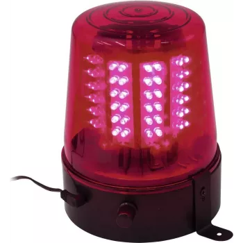 LED policijos švyturys EUROLITE 108 raudoni LED – avarinis įspėjamasis žibintas