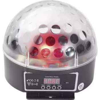 LED efektinis šviestuvas EUROLITE DMX BC-6 su 5 x 3 W šviesos diodais, DMX valdymu