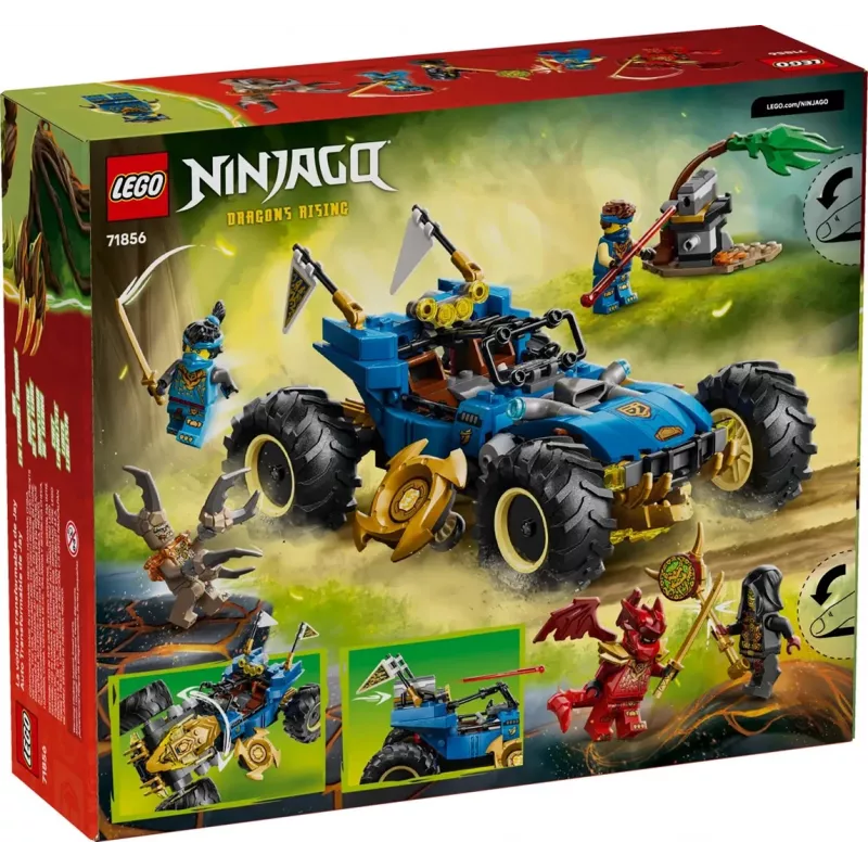 LEGO NINJAGO 71856 Jay's Transforming Car – Transformuojantis automobilis