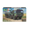 Plastikinis modelis REVELL Man 10T Milgl 8x8 sunkvežimis 1/35 masteliu