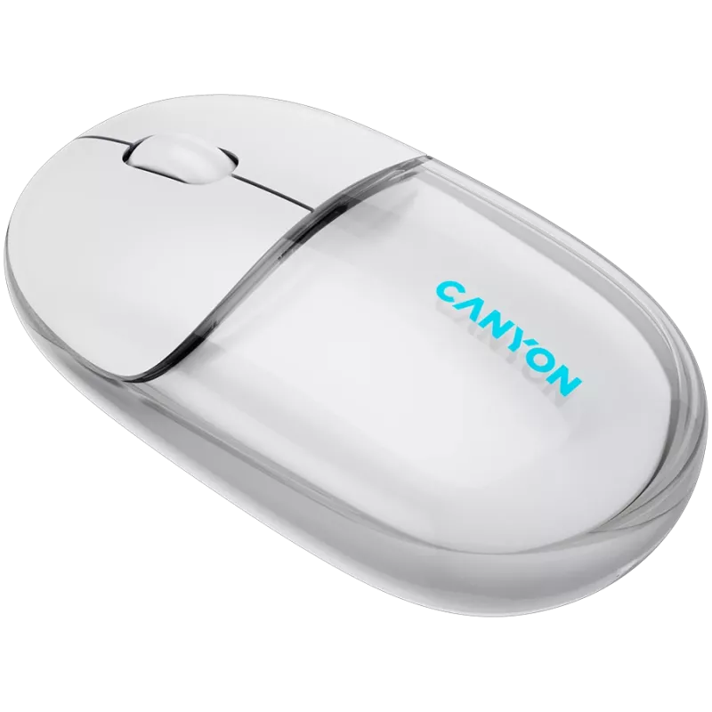 CANYON pelė OnClick 24 BT / Belaidė Skaidri Balta