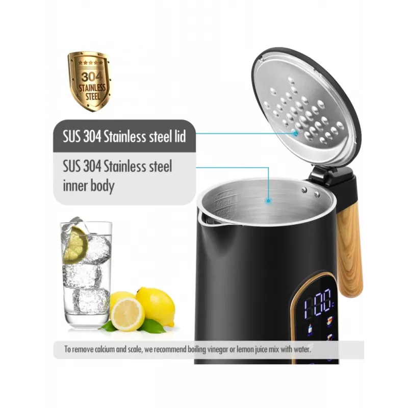 Forme FKG-5017 elektrinis virdulys 1,7 L 2200 W sidabrinis