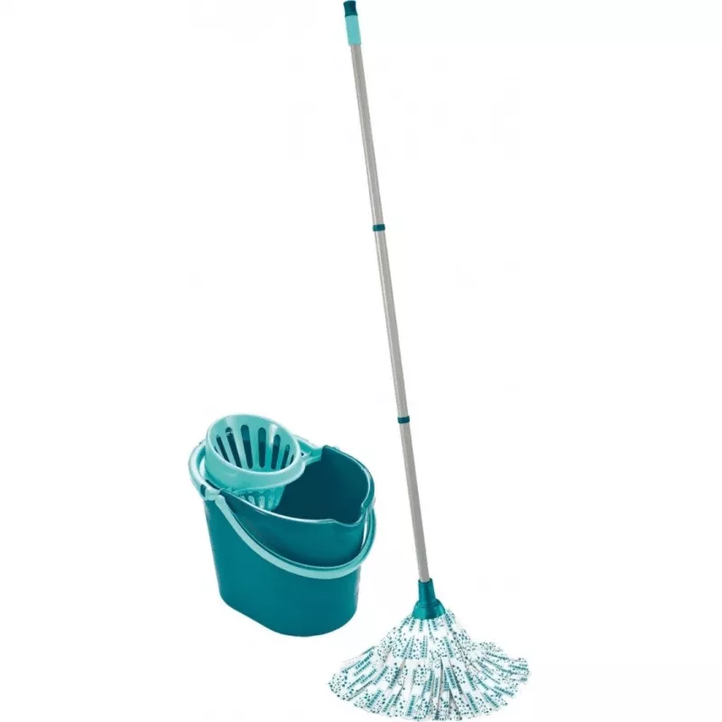 Valymo rinkinys grindims Leifheit Classic Mop šluota su keičiamu antgaliu